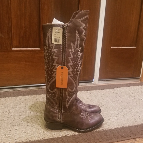 Women's tall Stetson boots - Picture 2 of 3